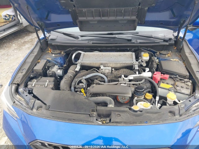 12698526 :رقم المزاد ، JF1VBAL61P9809816 vin ، 2023 Subaru Wrx Limited مزاد بيع