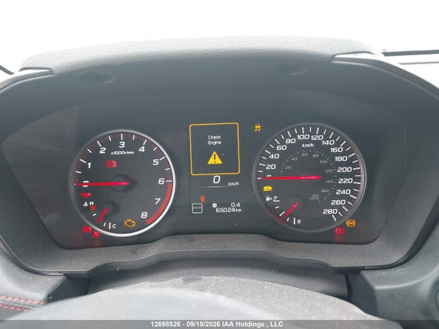 12698526 :رقم المزاد ، JF1VBAL61P9809816 vin ، 2023 Subaru Wrx Limited مزاد بيع