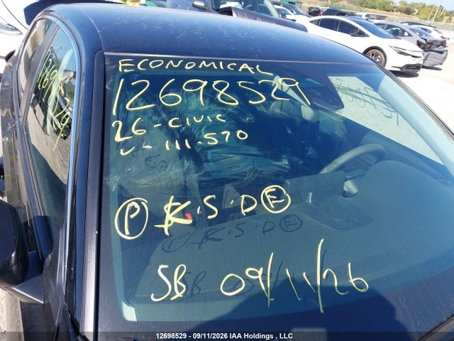 Aukcja sprzedaży 2026 Honda Civic, vin: 2HGFE2F20TH111570, numer aukcji: 12698529