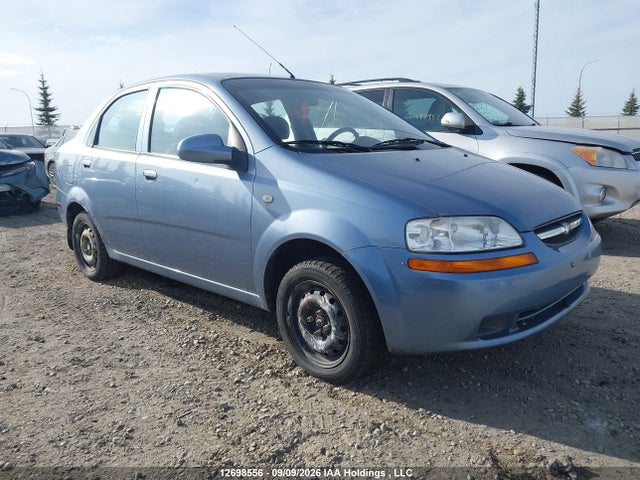 2006 Chevrolet Aveo Ls მანქანა იყიდება აუქციონზე, vin: KL1TD59656B650260, აუქციონის ნომერი: 12698556