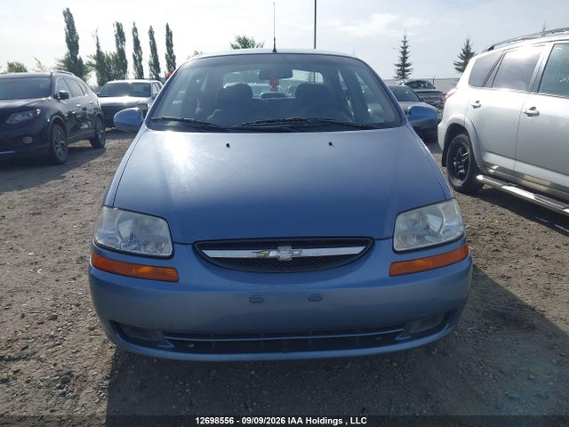 2006 Chevrolet Aveo Ls მანქანა იყიდება აუქციონზე, vin: KL1TD59656B650260, აუქციონის ნომერი: 12698556