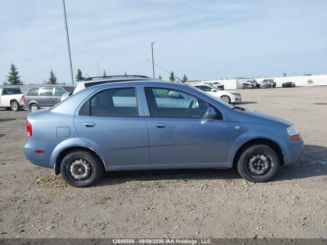 2006 Chevrolet Aveo Ls მანქანა იყიდება აუქციონზე, vin: KL1TD59656B650260, აუქციონის ნომერი: 12698556