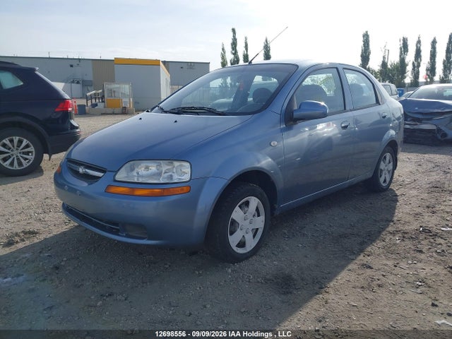 2006 Chevrolet Aveo Ls მანქანა იყიდება აუქციონზე, vin: KL1TD59656B650260, აუქციონის ნომერი: 12698556