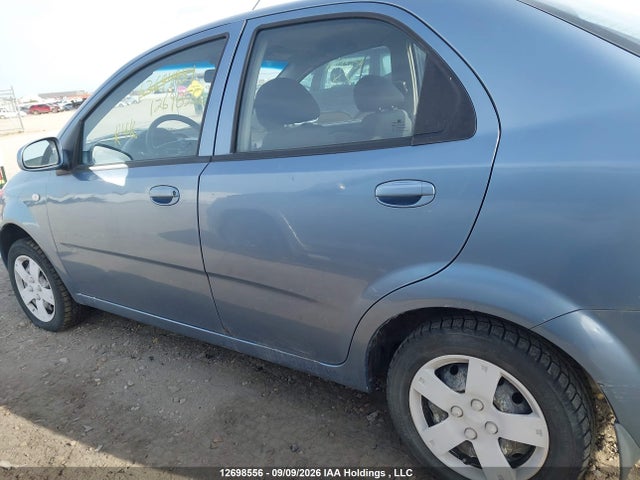 2006 Chevrolet Aveo Ls მანქანა იყიდება აუქციონზე, vin: KL1TD59656B650260, აუქციონის ნომერი: 12698556