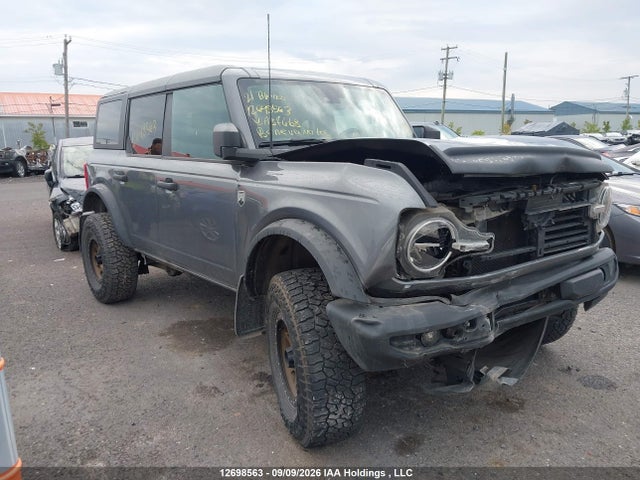 2021 Ford Bronco Big Bend მანქანა იყიდება აუქციონზე, vin: 1FMEE5BP9MLA87668, აუქციონის ნომერი: 12698563