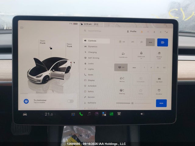 Aukcja sprzedaży 2023 Tesla Model 3, vin: 5YJ3E1EA5PF480389, numer aukcji: 12698580