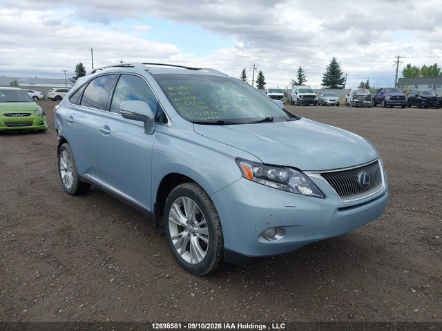 12698581 :رقم المزاد ، JTJBC1BA9A2009102 vin ، 2010 Lexus Rx 450 مزاد بيع