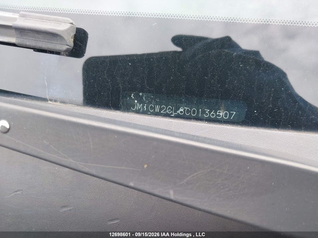 12698601 :رقم المزاد ، JM1CW2CL8C0136507 vin ، 2012 Mazda 5 مزاد بيع
