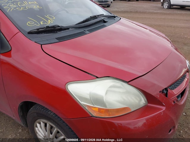 12698605 :رقم المزاد ، JTDBT923671034623 vin ، 2007 Toyota Yaris مزاد بيع