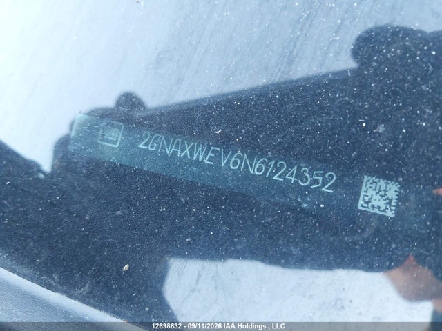2022 Chevrolet Equinox Rs მანქანა იყიდება აუქციონზე, vin: 2GNAXWEV6N6124352, აუქციონის ნომერი: 12698632
