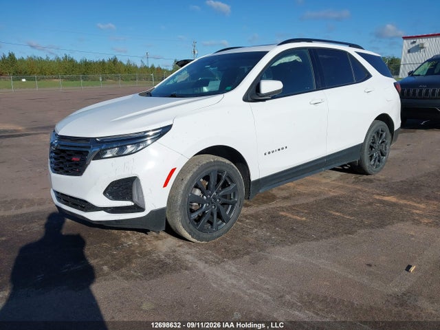 2022 Chevrolet Equinox Rs მანქანა იყიდება აუქციონზე, vin: 2GNAXWEV6N6124352, აუქციონის ნომერი: 12698632