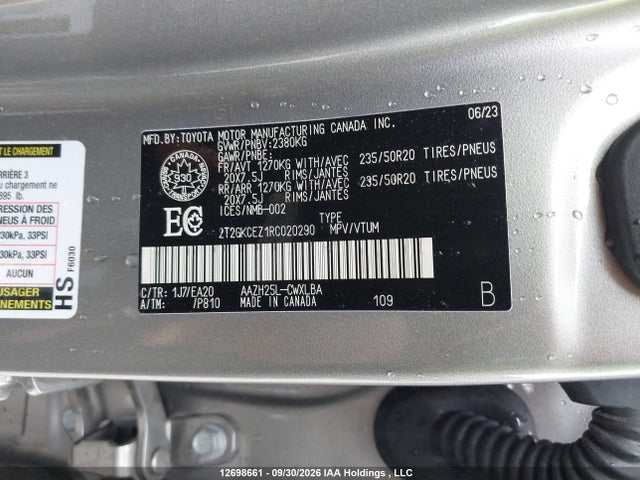 Продажа на аукционе авто 2024 Lexus Nx 350h 350h, vin: 2T2GKCEZ1RC020290, номер лота: 12698661