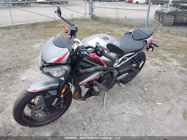 Продаж на аукціоні авто 2022 Triumph Motorcycle Street Triple R (lrh), vin: SMTA544D7NTBA1505, номер лоту: 12698663