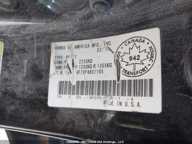 Aukcja sprzedaży 2014 Acura Tl Advance, vin: 19UUA9F70EA801165, numer aukcji: 12698698