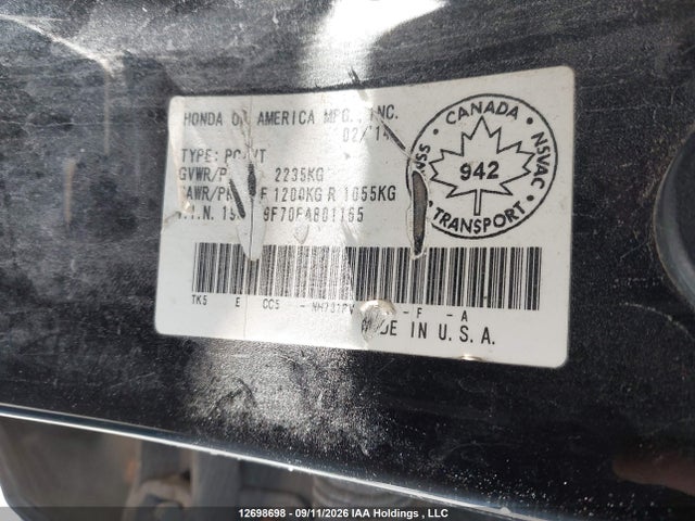 Aukcja sprzedaży 2014 Acura Tl Advance, vin: 19UUA9F70EA801165, numer aukcji: 12698698