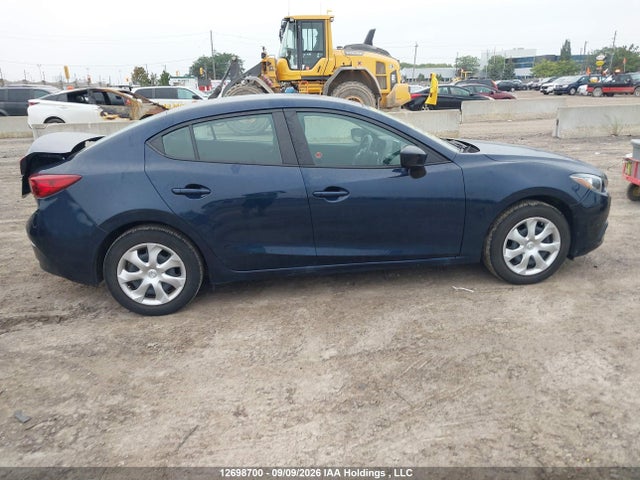 12698700 :رقم المزاد ، 3MZBM1U75GM239607 vin ، 2016 Mazda 3 Sport مزاد بيع