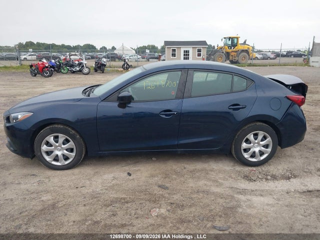 12698700 :رقم المزاد ، 3MZBM1U75GM239607 vin ، 2016 Mazda 3 Sport مزاد بيع