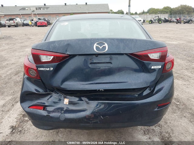 12698700 :رقم المزاد ، 3MZBM1U75GM239607 vin ، 2016 Mazda 3 Sport مزاد بيع