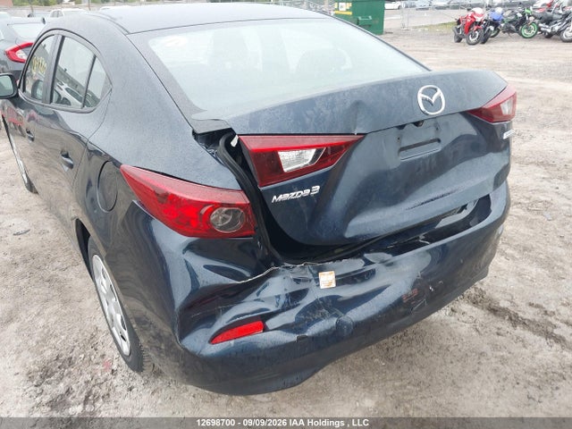12698700 :رقم المزاد ، 3MZBM1U75GM239607 vin ، 2016 Mazda 3 Sport مزاد بيع