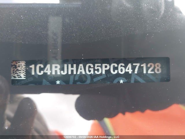 Auction sale of the 2023 Jeep Grand Cherokee Laredo/altitude, vin: 1C4RJHAG5PC647128, lot number: 12698702
