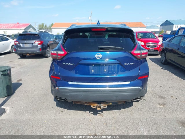 12698703 :رقم المزاد ، 5N1AZ2BS4LN117037 vin ، 2020 Nissan Murano Sv مزاد بيع