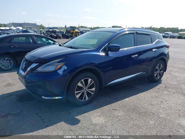 12698703 :رقم المزاد ، 5N1AZ2BS4LN117037 vin ، 2020 Nissan Murano Sv مزاد بيع