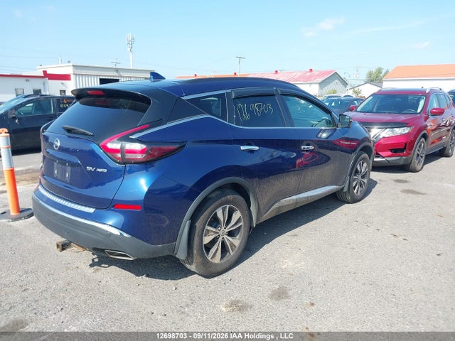 12698703 :رقم المزاد ، 5N1AZ2BS4LN117037 vin ، 2020 Nissan Murano Sv مزاد بيع