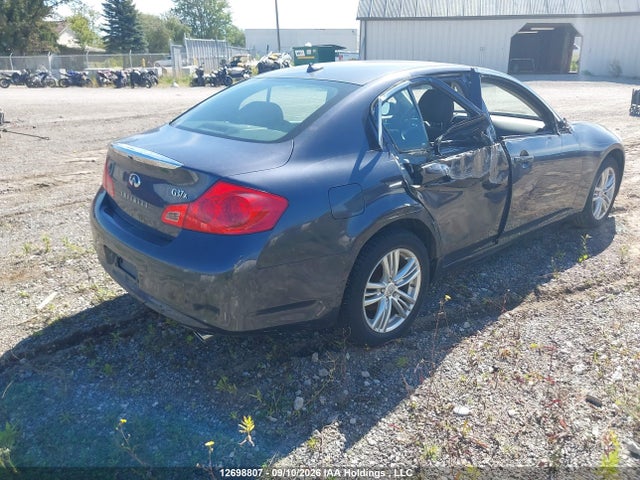 12698807 :رقم المزاد ، JN1CV6AR8AM460616 vin ، 2010 Infiniti G37x مزاد بيع