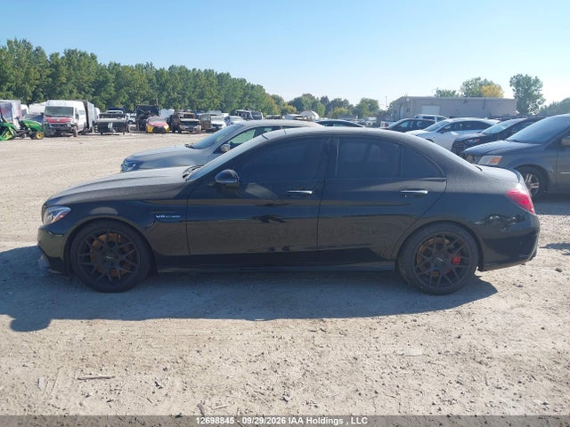 12698845 :رقم المزاد ، 55SWF8HB5JU256942 vin ، 2018 Mercedes-benz Amg C 63 S مزاد بيع