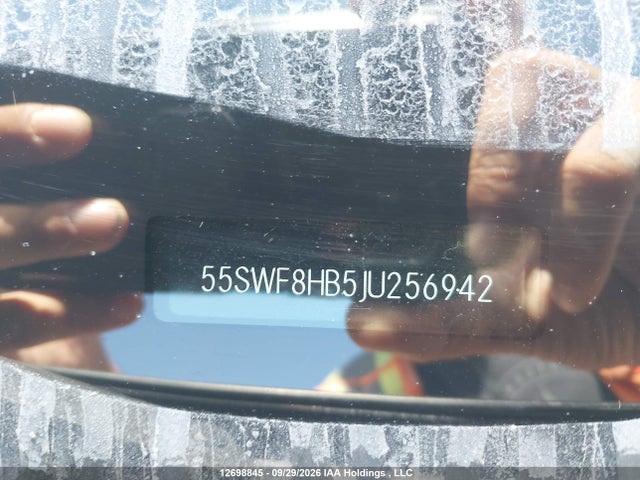 12698845 :رقم المزاد ، 55SWF8HB5JU256942 vin ، 2018 Mercedes-benz Amg C 63 S مزاد بيع