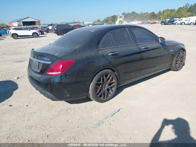 12698845 :رقم المزاد ، 55SWF8HB5JU256942 vin ، 2018 Mercedes-benz Amg C 63 S مزاد بيع