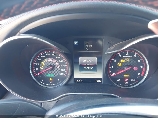 12698845 :رقم المزاد ، 55SWF8HB5JU256942 vin ، 2018 Mercedes-benz Amg C 63 S مزاد بيع