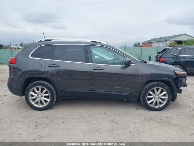 12698865 :رقم المزاد ، 1C4PJLDB1HW645192 vin ، 2017 Jeep Cherokee Limited مزاد بيع
