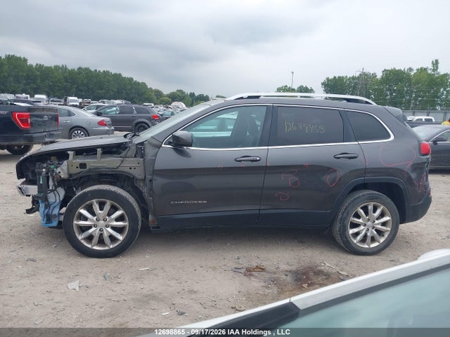 12698865 :رقم المزاد ، 1C4PJLDB1HW645192 vin ، 2017 Jeep Cherokee Limited مزاد بيع