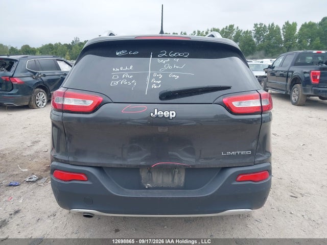 12698865 :رقم المزاد ، 1C4PJLDB1HW645192 vin ، 2017 Jeep Cherokee Limited مزاد بيع