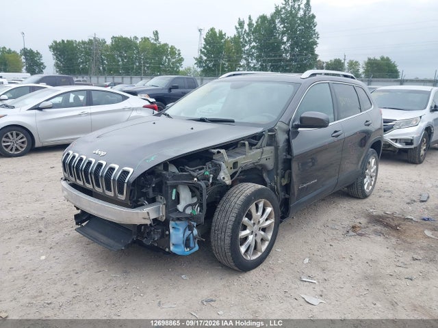 12698865 :رقم المزاد ، 1C4PJLDB1HW645192 vin ، 2017 Jeep Cherokee Limited مزاد بيع