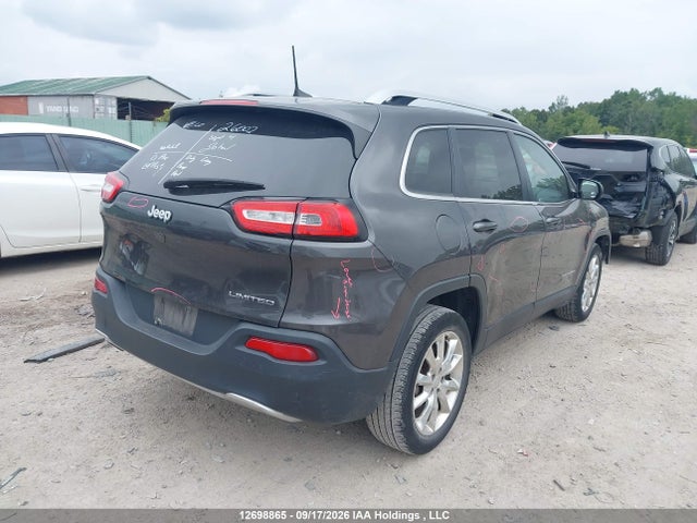12698865 :رقم المزاد ، 1C4PJLDB1HW645192 vin ، 2017 Jeep Cherokee Limited مزاد بيع