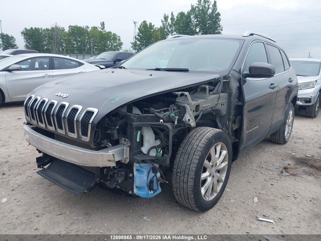 12698865 :رقم المزاد ، 1C4PJLDB1HW645192 vin ، 2017 Jeep Cherokee Limited مزاد بيع