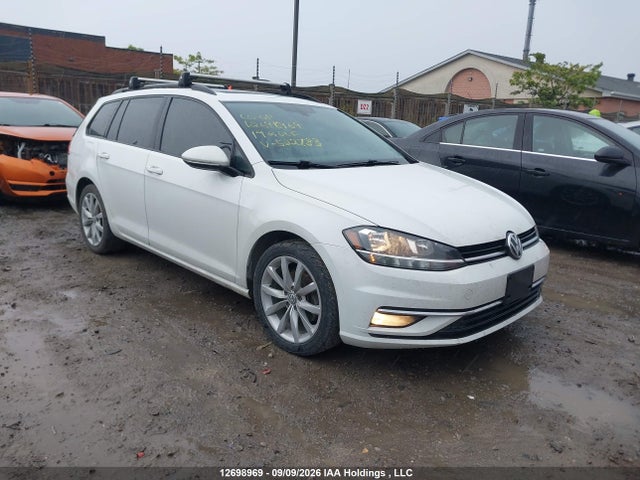 Продаж на аукціоні авто 2019 Volkswagen Golf Sportwagen 1.8 Tsi Comfortline/1.8 Tsi Highline, vin: 3VW117AU2KM522783, номер лоту: 12698969