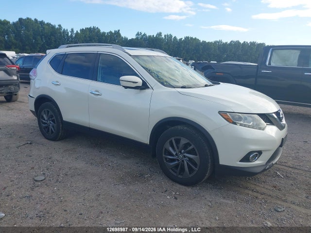 2016 Nissan Rogue S/sl Premium/sv მანქანა იყიდება აუქციონზე, vin: 5N1AT2MV8GC833921, აუქციონის ნომერი: 12698987