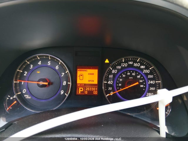 12698994 :رقم المزاد ، JN8AS1MW6AM850524 vin ، 2010 Infiniti Fx35 مزاد بيع