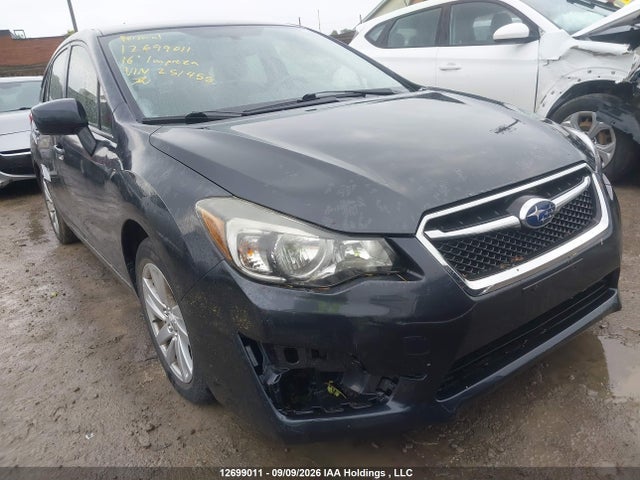 12699011 :رقم المزاد ، JF1GPAB67G8251455 vin ، 2016 Subaru Impreza Premium مزاد بيع