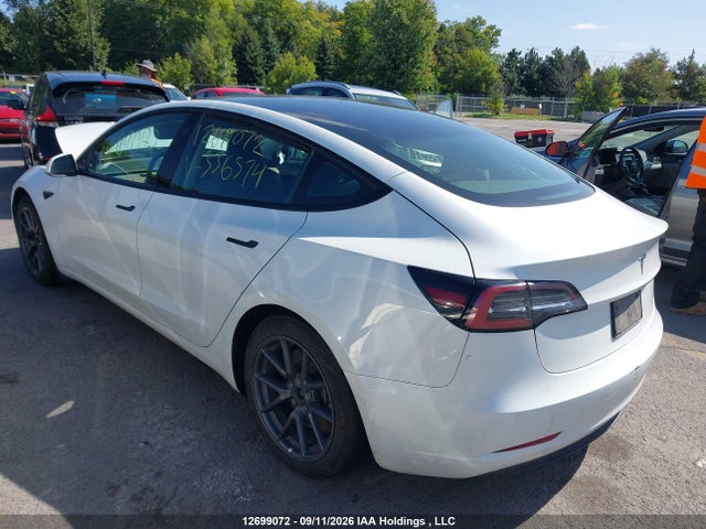 Tesla MODEL 3 2022 5YJ3E1EA8NF336574 Image 3