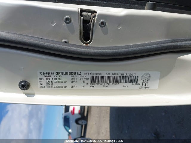 12699082 :رقم المزاد ، 3C4PDDEG4DT602490 vin ، 2013 Dodge Journey R/t مزاد بيع