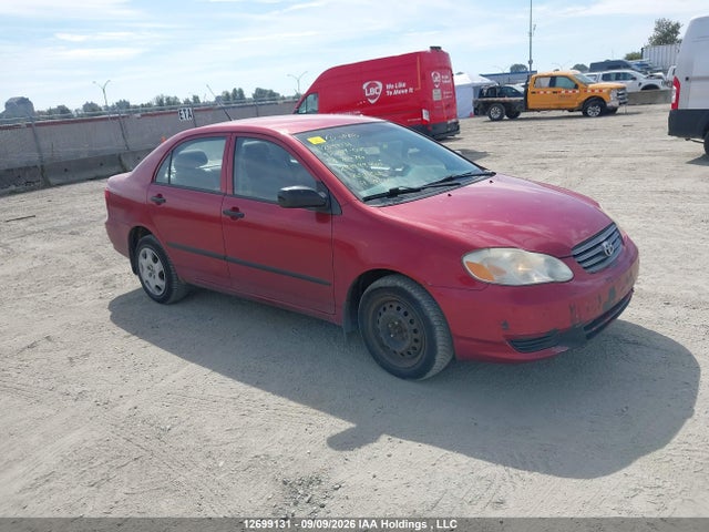 Auction sale of the 2003 Toyota Corolla Ce/le/sport, vin: 2T1BR32EX3C704760, lot number: 12699131
