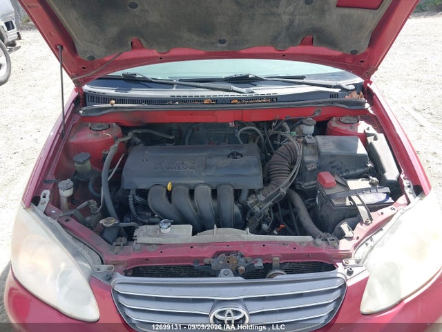 12699131 :رقم المزاد ، 2T1BR32EX3C704760 vin ، 2003 Toyota Corolla Ce/le/sport مزاد بيع