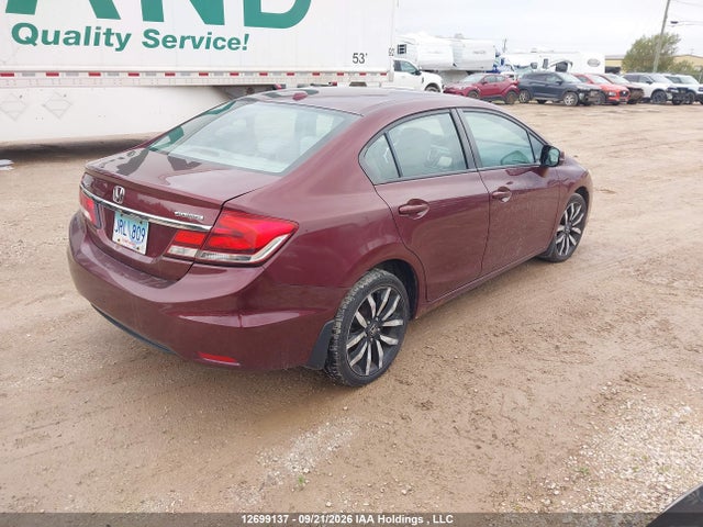 Aukcja sprzedaży 2013 Honda Civic Touring, vin: 2HGFB2F77DH004733, numer aukcji: 12699137