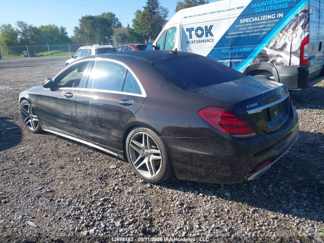 Aukcja sprzedaży 2018 Mercedes-benz S 560 4matic, vin: WDDUG8GB4JA401524, numer aukcji: 12699162