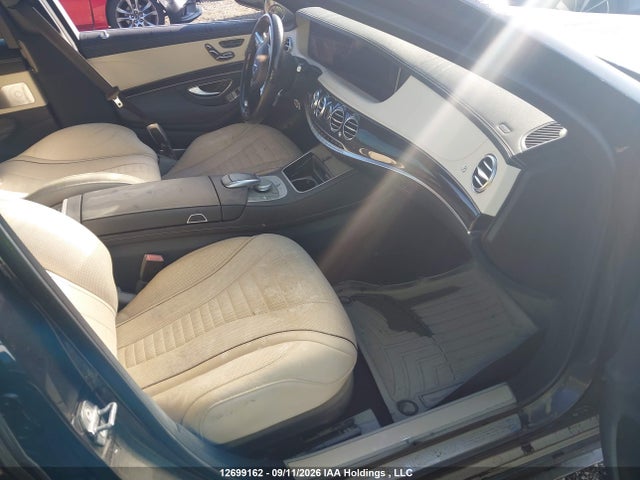 Aukcja sprzedaży 2018 Mercedes-benz S 560 4matic, vin: WDDUG8GB4JA401524, numer aukcji: 12699162