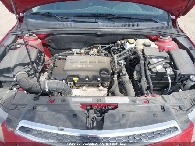 2012 Chevrolet Cruze Lt მანქანა იყიდება აუქციონზე, vin: 1G1PG5SC6C7189076, აუქციონის ნომერი: 12699169